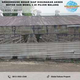 Greenhouse Besar Dan Luas Potensial Area Wisata Coban Rondo Malang