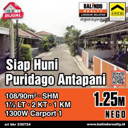 JUal Rumah Siap Huni di Puri Dago Antapani