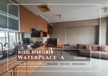 Jual Apartemen WaterPlace A, Surabaya, 2BR Furnished.
