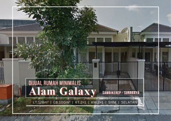 Jual Rumah Minimalis di Alam Galaxy Surabaya.