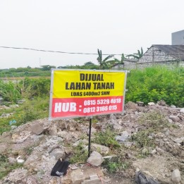 Jual Tanah Lahan Tambak 6.400 m2 di Duduk Sampeyan Gresik