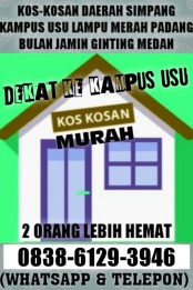 Kos kost kosan murah pria wanita cewek cowok karyawan karyawati di daerah p