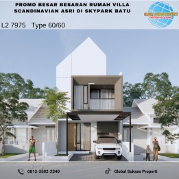 PROMO MURAH Villa Ready 5 Unit 400 Jutaan Di Skypark Resort Batu