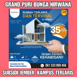 Perumahan Jember Subsidi Terlaris Viral