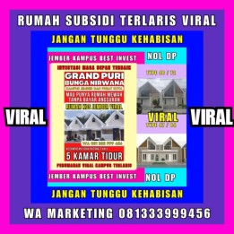 Promo Spektakuler Perumahan Jember Kampus Terlaris