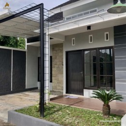 RUMAH 1 LANTAI DESAIN MODERN DEKAT PEMKAB KEDIRI