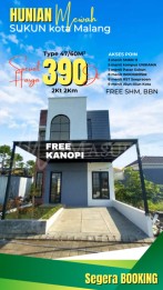 RUMAH 2 LANTAI PROMO 390 JUTAAN LOKASI SUKUN