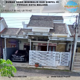 RUMAH BAGUS MINIMALIS HARGA BAGUS DI BLIMBING KOTA MALANG.