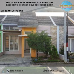 RUMAH BAGUS MINIMALIS HARGA BAIK DI JUNREJO KOTA BATU.