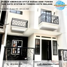 RUMAH BAGUS SEMI FURNISHED HARGA BAGUS DI LOWOKWARU KOTA MALANG.