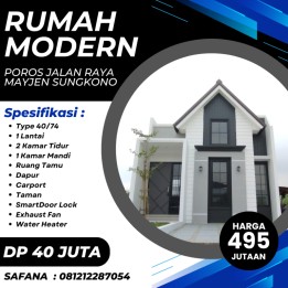 RUMAH LOKASI DEKAT ISLAMIC CENTER KOTA MALANG