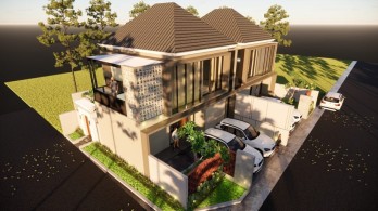 RUMAH MEWAH 2 LANTAI, FULL FURNISHED DI PURWOMARTANI, KALASAN