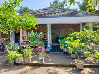 RUMAH SECOND, TANAH LUAS 714M2 DEKAT JALAN UTAMA JOGJA - SOLO