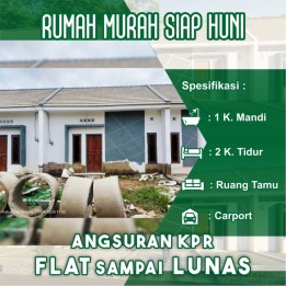 RUMAH SUBSIDI MINIMALIS 176 JUTAAN MEPET SAWOJAJAR