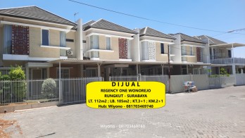 Regency One Rumah di Rungkut Dekat Nirwana Eksekutif Surabaya Timur