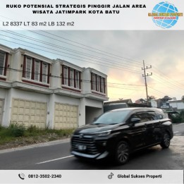 Ruko Baru Super Murah Strategis Tepi Jalan Utama Kota Batu