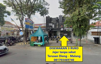 Ruko Jalan Terusan Dieng Dalam Kawasan Universitas Merdeka (Unmer) Malang D