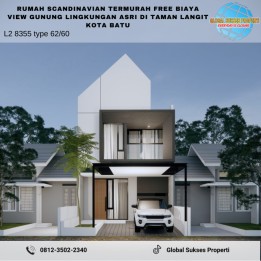 Rumah Ala Scandinavian Termurah Paling Sejuk Di Taman Langit Kota Batu