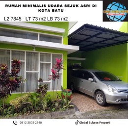 Rumah Bagus Minimalis Bisa KPR Kawasan Sejuk Lokasi di Kota Batu