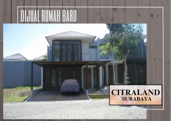 Rumah Baru Modern Minimalis di Citraland, Surabaya