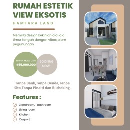 Rumah Estetik View Eksotis