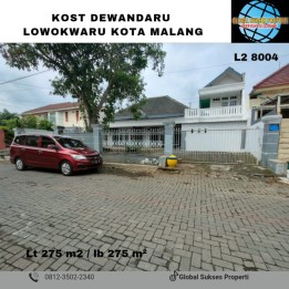 Rumah Kost Luas Strategis Bagus dan Nyaman di Lowokwaru Malang