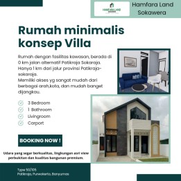 Rumah Minimalis Konsep Villa