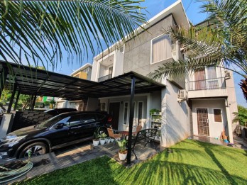 Rumah Modern 4 KT 4 KM hoek di Bukit Golf Cibubur Riverside Bogor