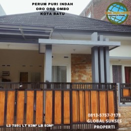 Rumah Murah Bagus Siap Huni Kawasan Perum di Kota Batu