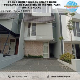 Rumah Ready Stok Desain Elegan Free Biaya Di Inspira Park Malang