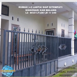 Rumah Siap Huni 400 Jutaan Area Bagus Untuk Bisnis Di Singosari Malang