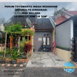 Rumah Siap Huni Cluster Aman 400 Jutaan Nego Perum Toyomarto Malang