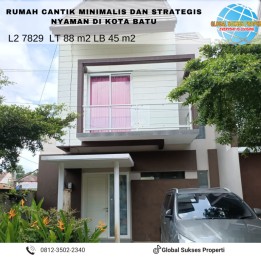 Rumah Siap Huni Minimalis 2lt Murah Lokasi di Pusat Kota Batu