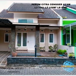 Rumah Siap Huni Murah Strategis di Perumahan Citra Cengger Ayam Malang