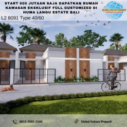 Rumah Strategis Modern Minimalis Full Custom di Denpasar Bali