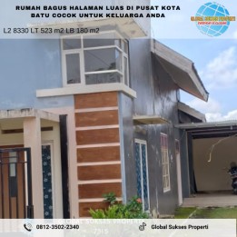 Rumah bagus dan luas ada taman di Temas Kota Batu