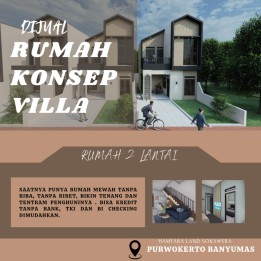 Rumah konsep villa