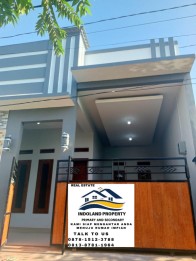 Rumah minimalis di villa gading harapan pintu timur