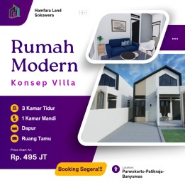 Rumah modern syariah tanpa bank