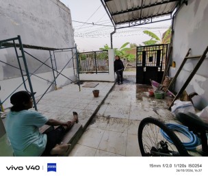 Rumah sudah renov, siap huni di Rungkut Surabaya