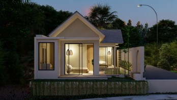 Rumah villa full furnish minimalis modern. Di Denpasar bali