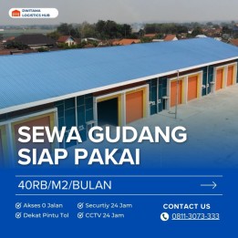 SEWA GUDANG SIAP PAKAI AREA MOJOKERTO (DWITAMA LOGISTICS HUB)