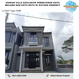 Sale Hunian Villa Keren View 360 Bisa KPR Di Kayana Regency Batu