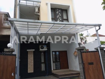 Sewa Min 2 Tahun Rumah Modern Minimalis 2 Lantai 3 Kamar Panjer Pusat Kota 