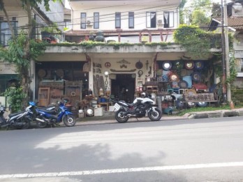 Sewa Min 5 Tahun Ruko 2 Lantai 2 Kamar Hadap Timur Ubud Gianyar