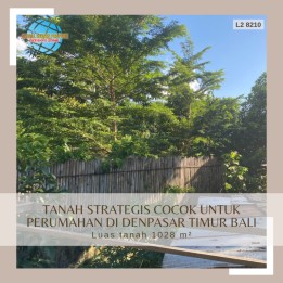TANAH DEKAT KAWASAN WISATA HARGA EKLUSIF DI DENPASAR TIMUR BALI.