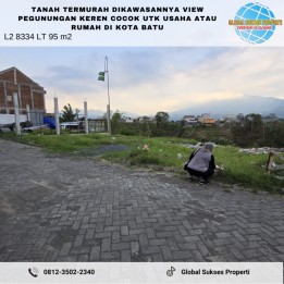 TANAH KAVLING SETRATEGIS HARGA ISTIMEWA DI TEMAS KOTA BATU.