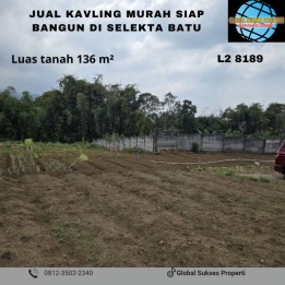 TANAH KEBUN KAVLING HARGA ISTIMEWA SIAP BANGUN DI SELEKTA KOTA BATU.