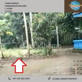 TANAH KEBUN SUBUR HARGA BAIK DI GONDANGLEGI KABUPATEN MALANG.