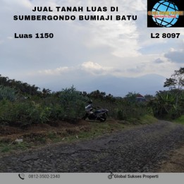 TANAH KEBUN SUBUR HARGA ISTIMEWA DI BUMIAJI KOTA BATU.